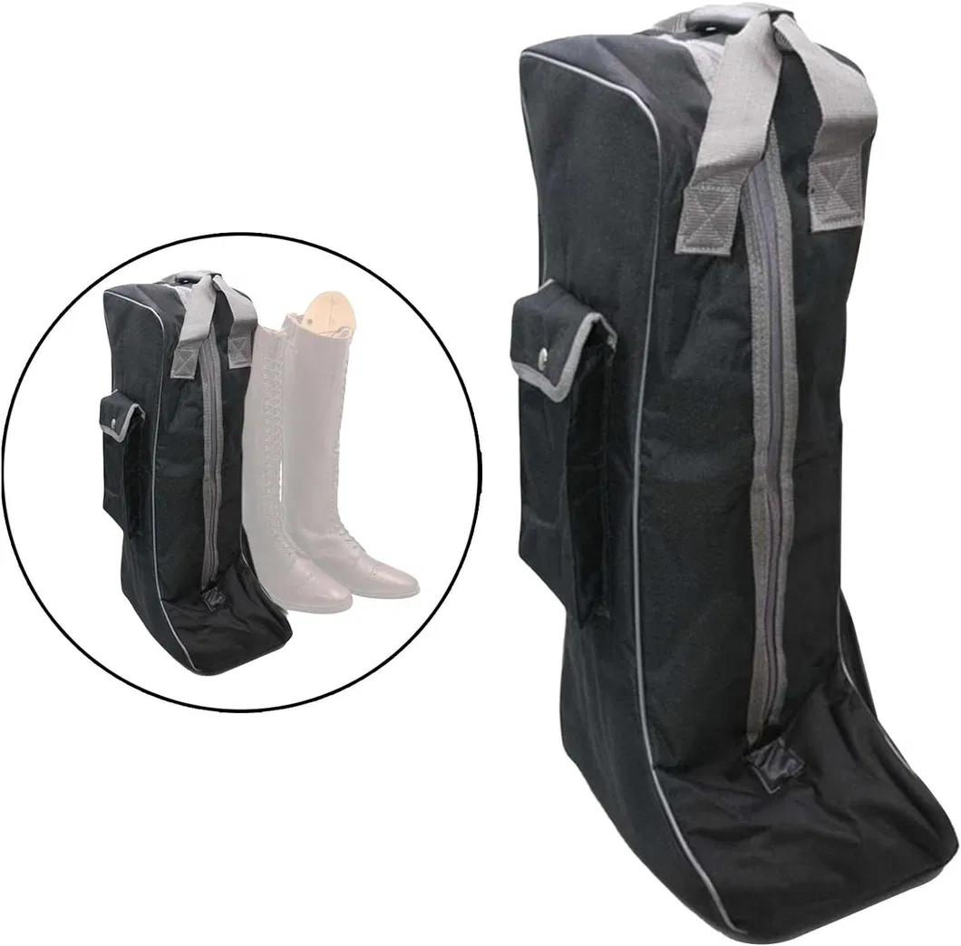 Travel-Friendly Riding Boot Pouch Organizer