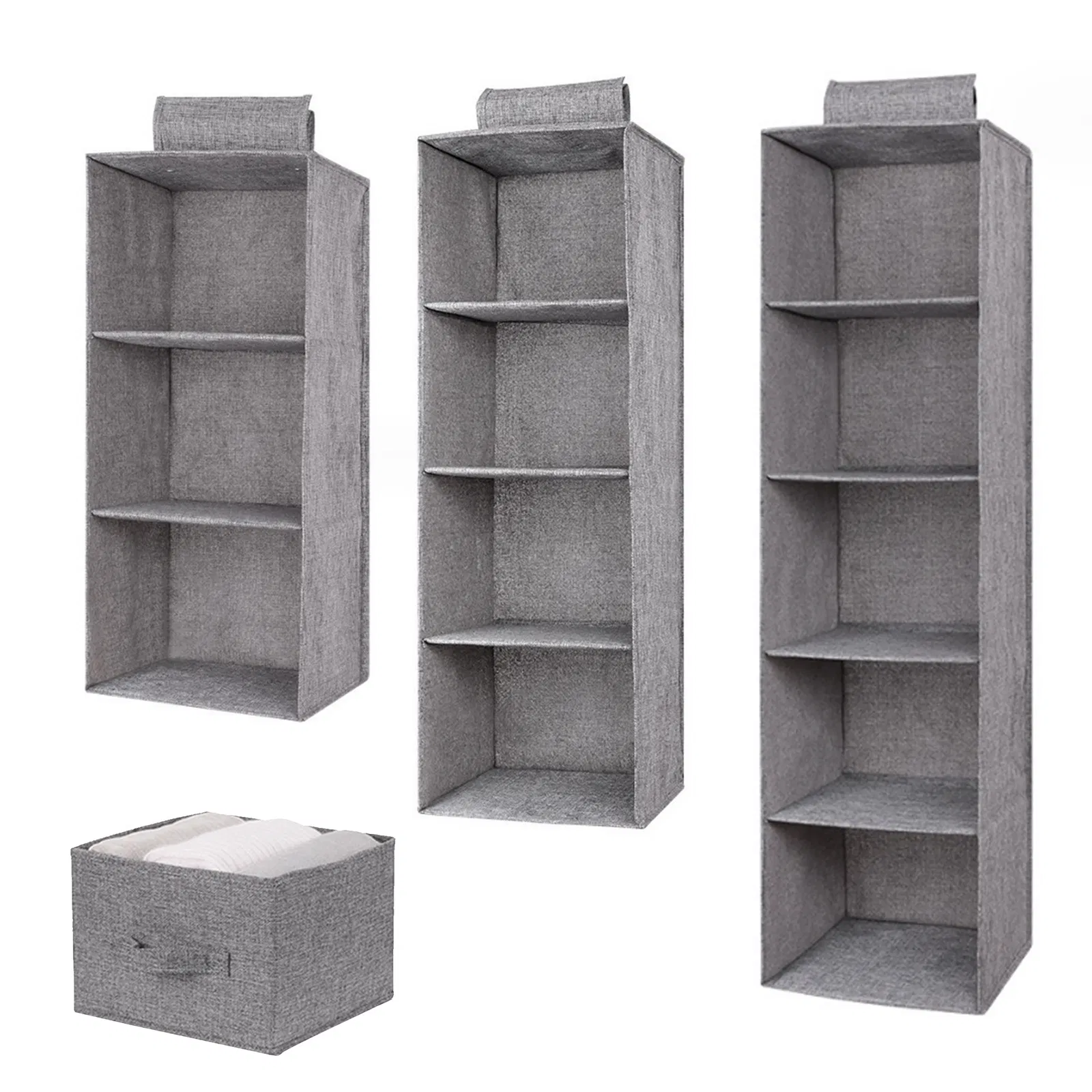 Wholesale Two Separable Closet Organizers and Foldable Hanging Wardrobe Organizer Storage