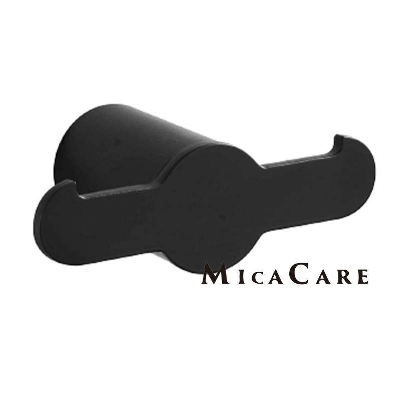 Stylish Black Spray-Painted Wall-Mounted Rope Hooks for Shower Room