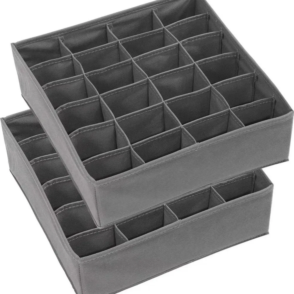 Collapsible Odor-Free Durable Elegant Underwear Drawer Organizer Divider