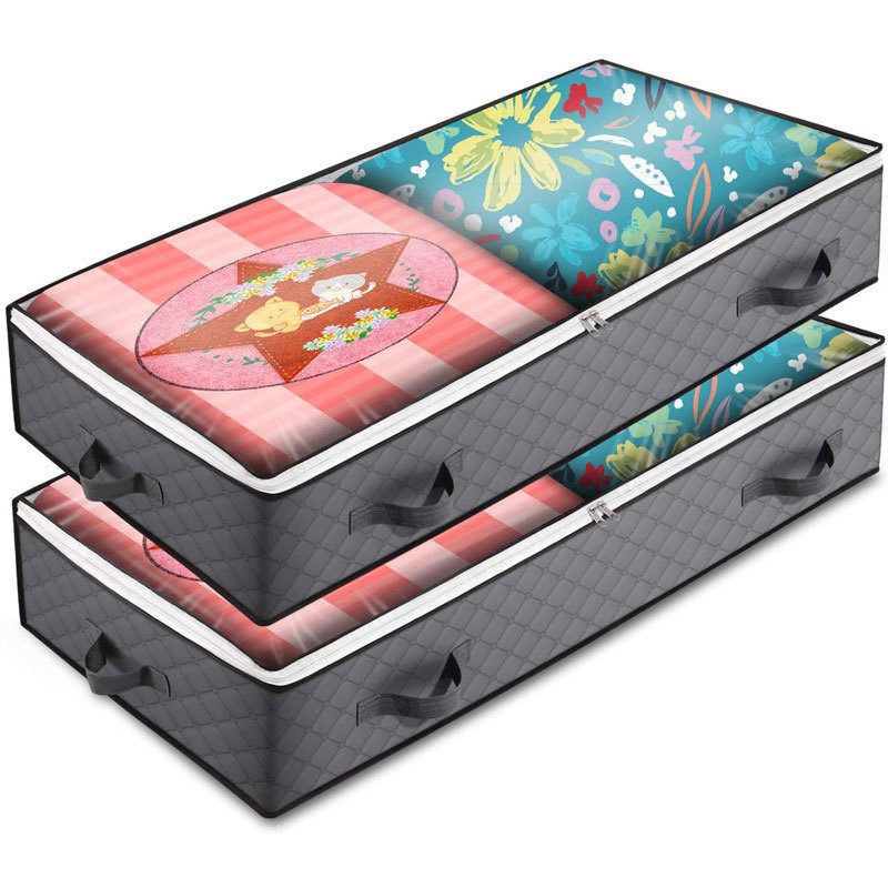 90L Foldable Under Bed Storage Containers