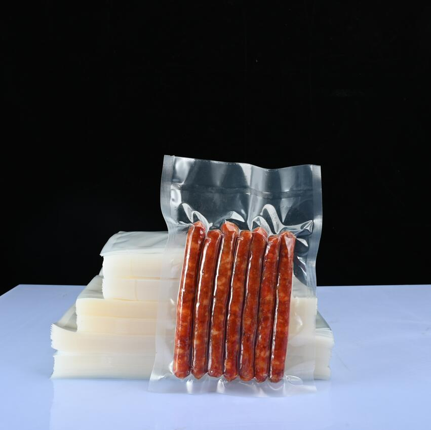 Sous Vide Chamber Use Smooth Polos Plain Food Meat Sausage Fish Frozen Vacuum Packaging Storage Sealer Seal Plastic Pouch Bag