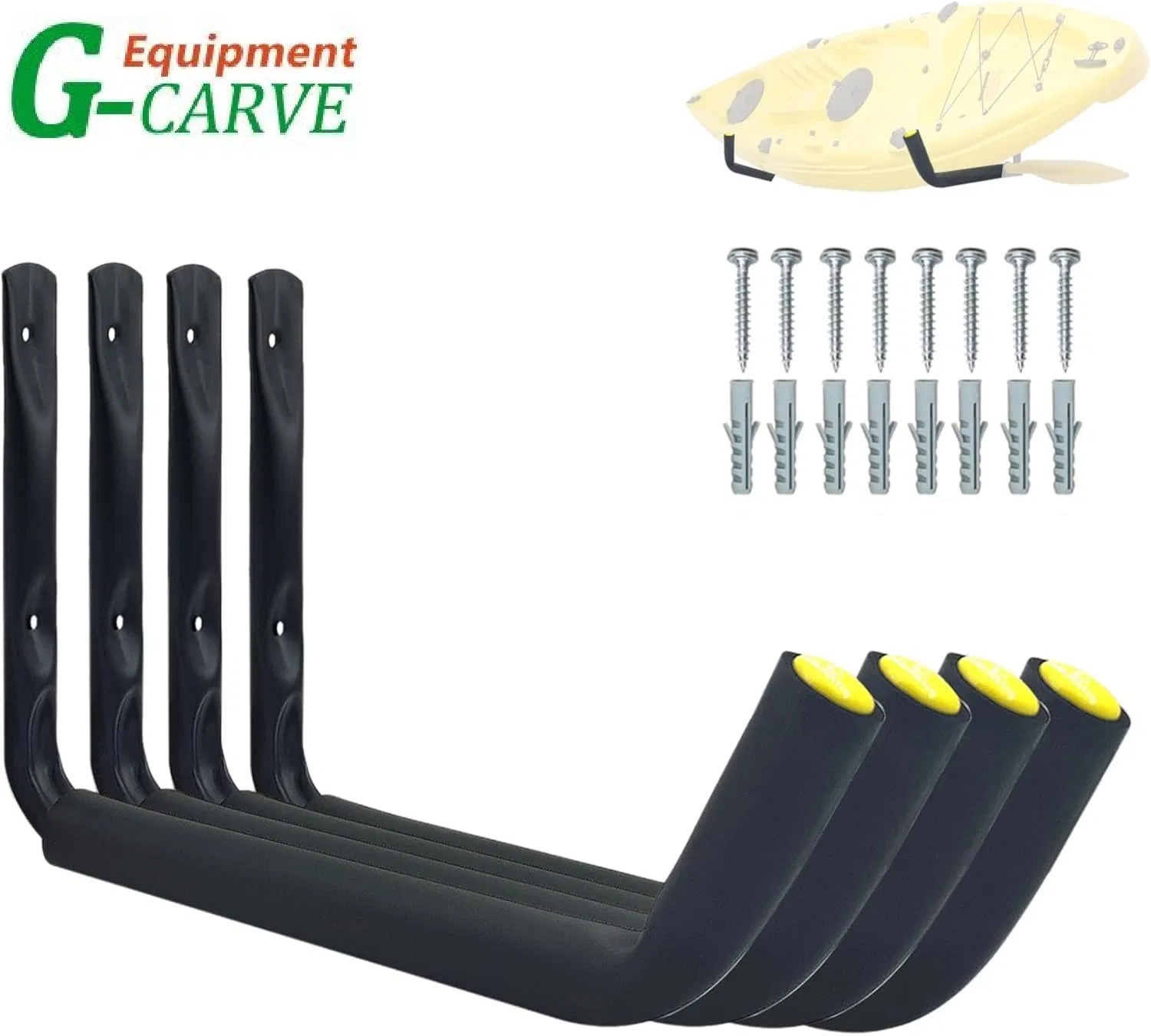 Heavy Duty Large Tool Hanger, Wall Mounted Garage Storage Hooks