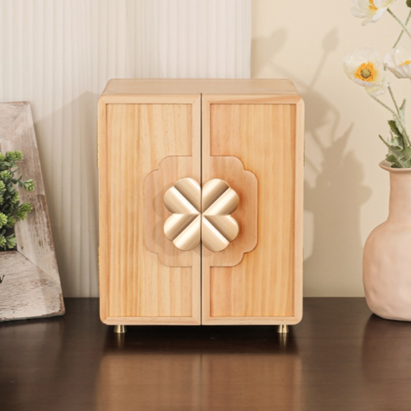 Wooden Gift Box Jewelry Watch Jewellery Storage Packing Packaging Organizer