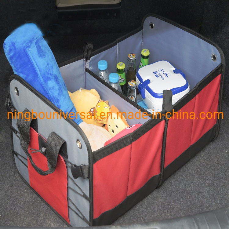 Foldable Car Boot Organizer Waterproof Oxford Car Trunk Storage Organizer