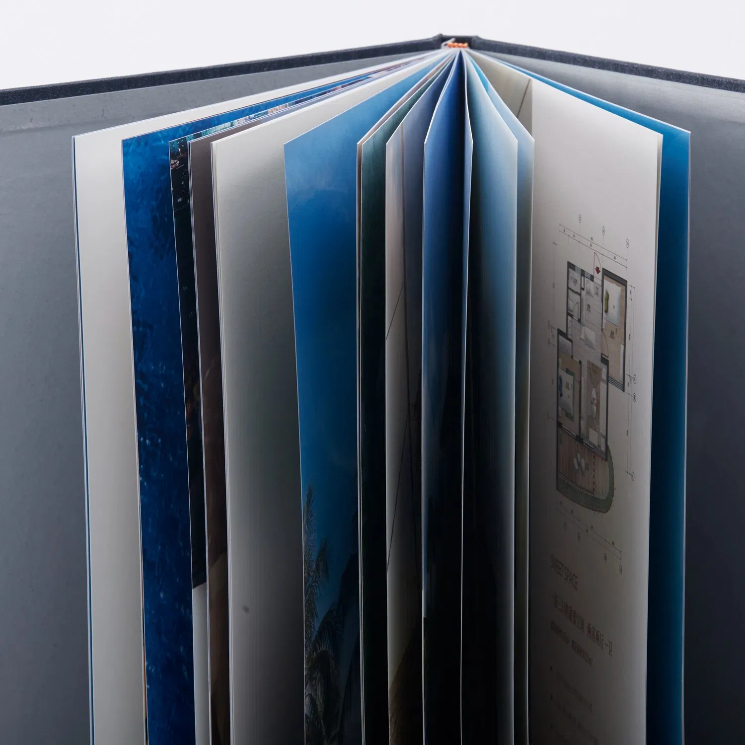 Factory Price Custom Hardcover Art Paper Fancy Paper Book Newsletter Magazine