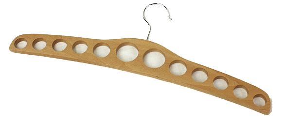 Top Quality Tie / Belt Hanger--Maple Wood (GLHH01)