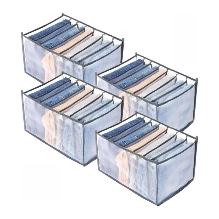 Wardrobe Clothes Organizer Drawer Dividers for Jeans