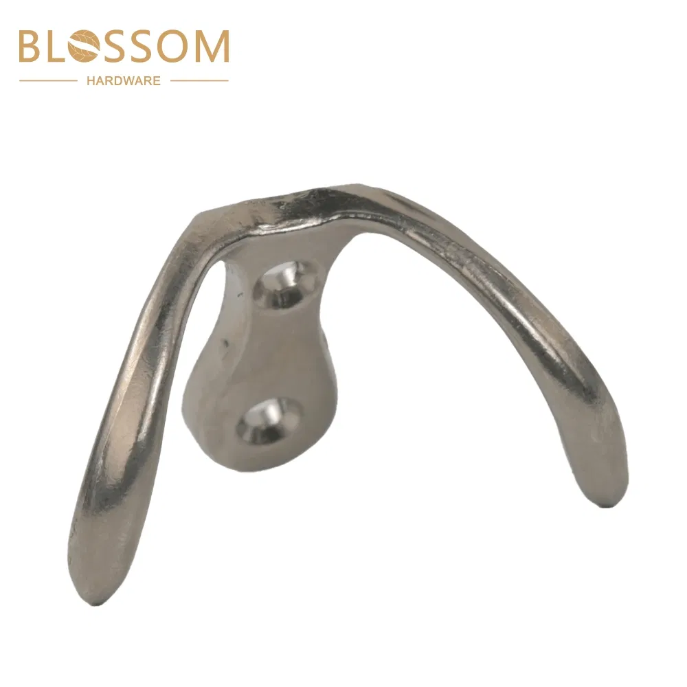 Zinc Alloy Wall-Mounted Hooks Bracket Closet Bedroom Wardrobe Furniture Fitting Rail