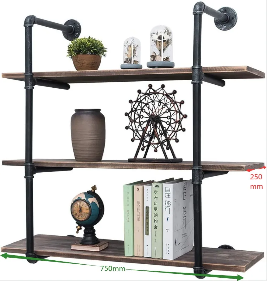 Industrial Wall Mount Shelf