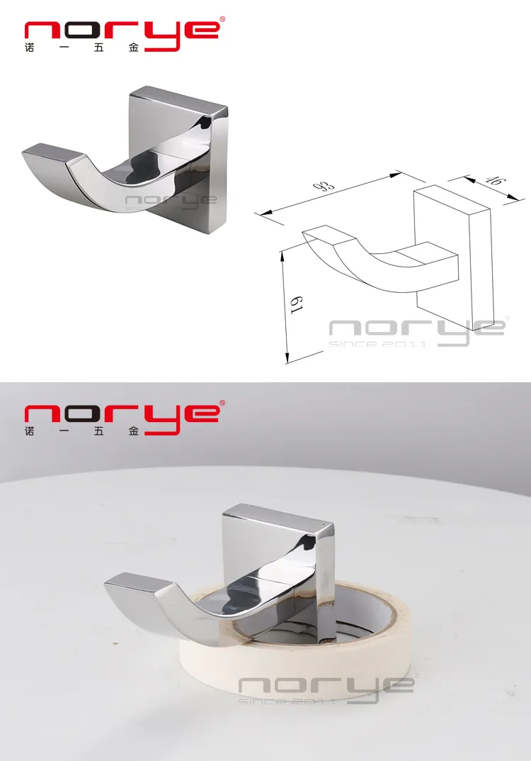 Bathroom Accessories Robe Hook Detail