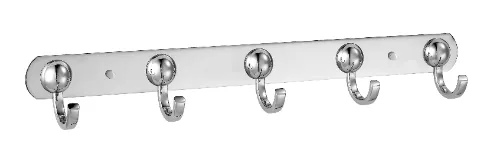 SUS304 Coat Towel Hook Rail Wall Mounted