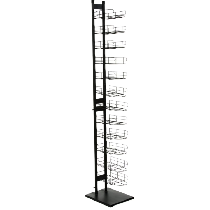 Warehouse Hat Cap Metal Shelf Supermarket Display Shelf Hat Display Rack
