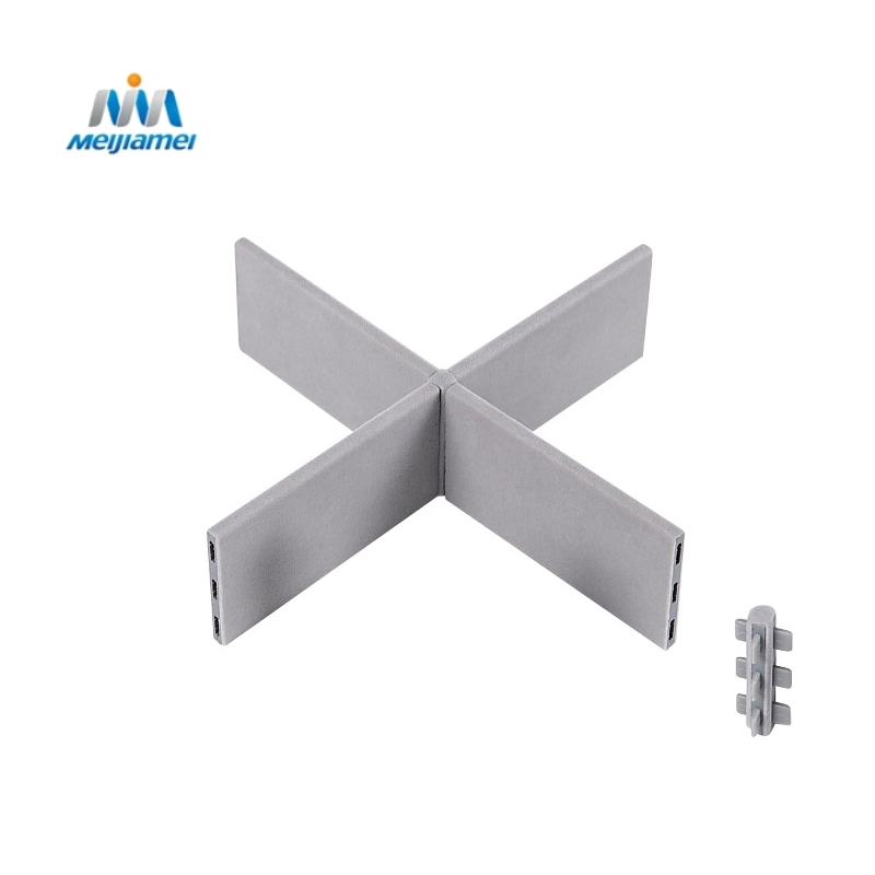 DIY Velvet Finished Drawer Divider in Red Color for Closet Vanity Drawers