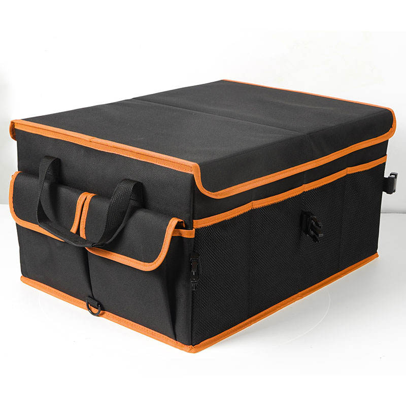 Large Collapsible Trunk Organizer for Effective Car Boot Storage Solution