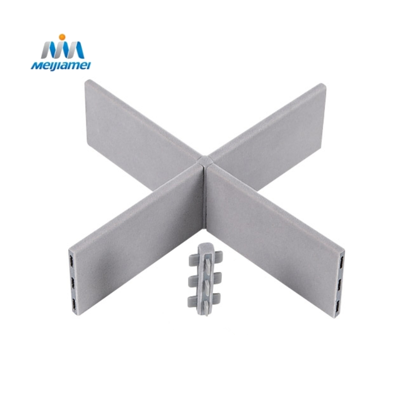 PVC Drawer Divider for Vanity Cabinet Drawers for Small Items Organization