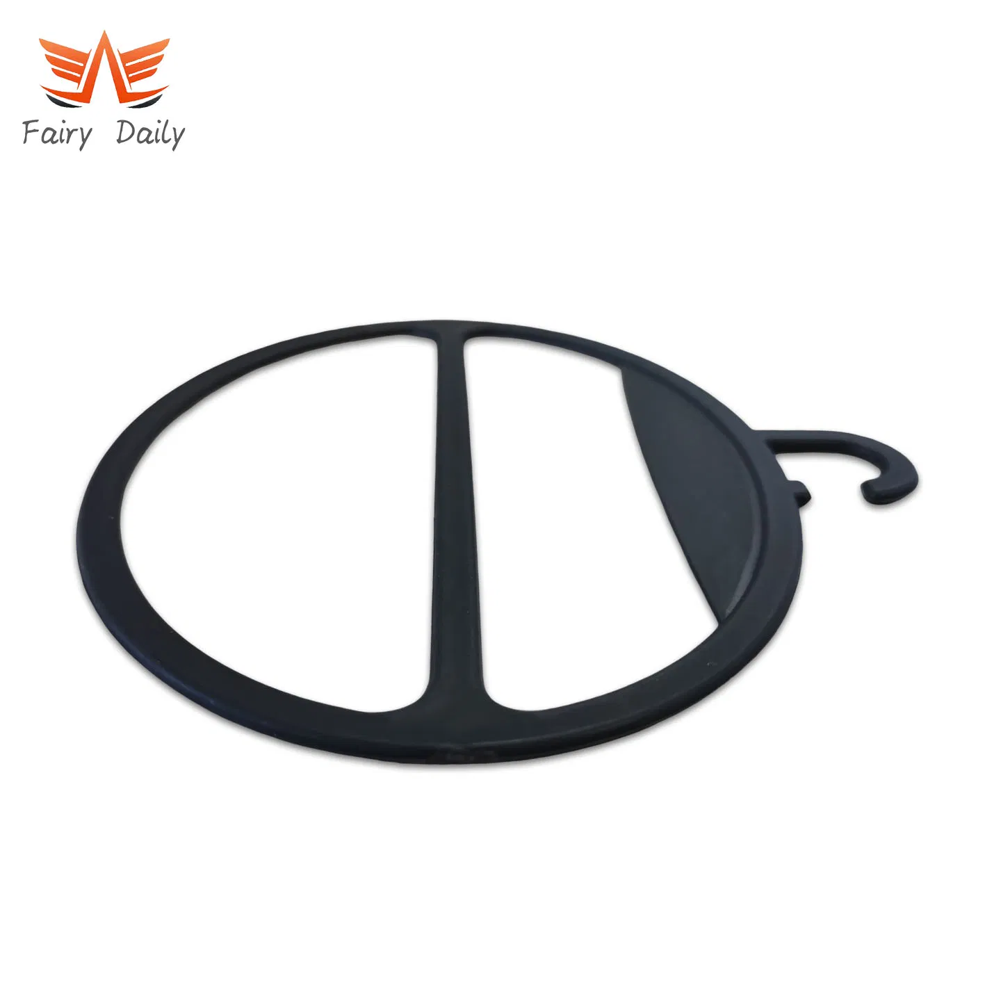 Oval Plastic Space Saving Ring Holder Scarf Organizers Towel Ties Belts Hanger