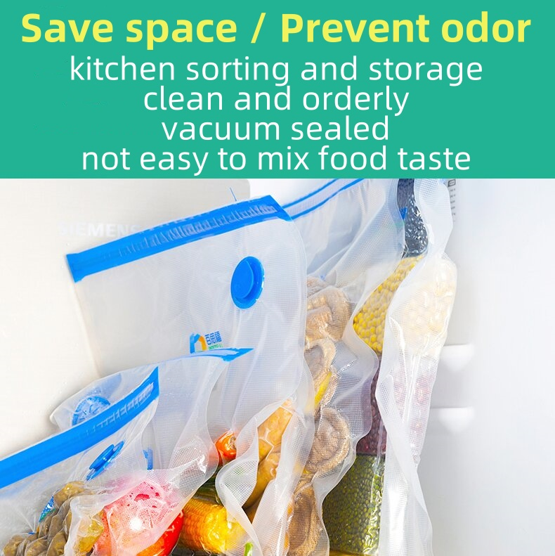 Bestfull Vacuum Storage Bags Food Grade Packaging Set with Pump