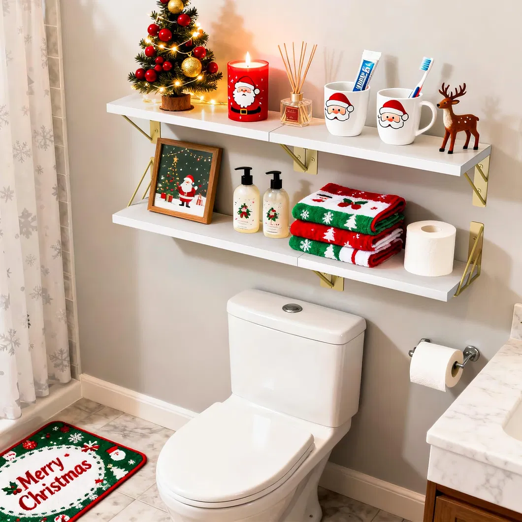 Solid Wood Floating Shelf