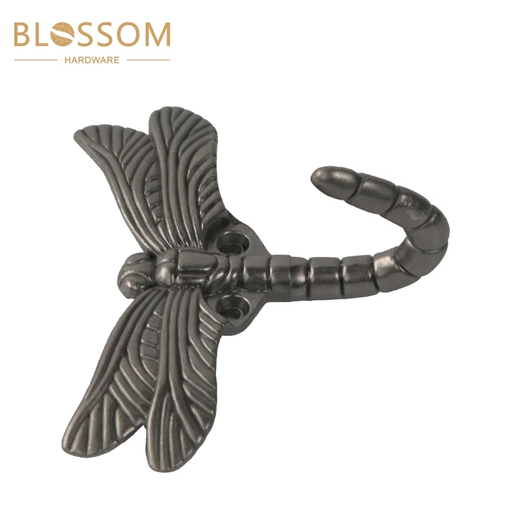 Advantageous Design Bathroom Wall Mounted Hook Handmade Silver Color Aluminium Wall Hook with Excluisve Quality