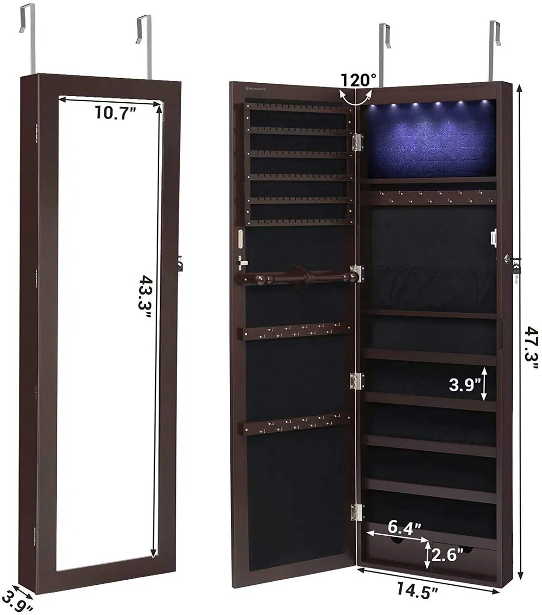 Wall Mounted Jewelry Cabinet