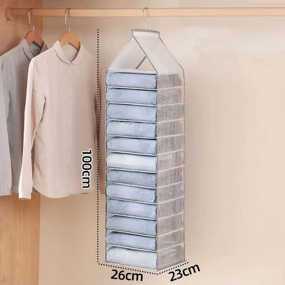 Customized Hanging Closet Organizer Wardrobe Clothes Organizer Dividers