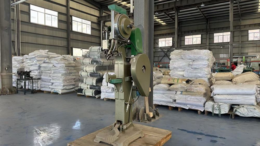 Bolt machine fastening components securely in storage product assembly line