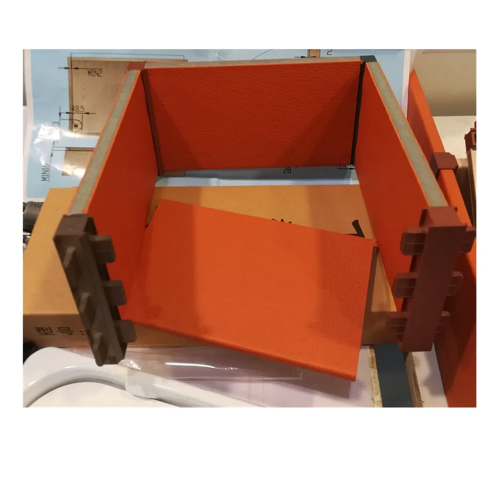 PVC Drawer Divider with Leather Finish for Wardrobe Drawer