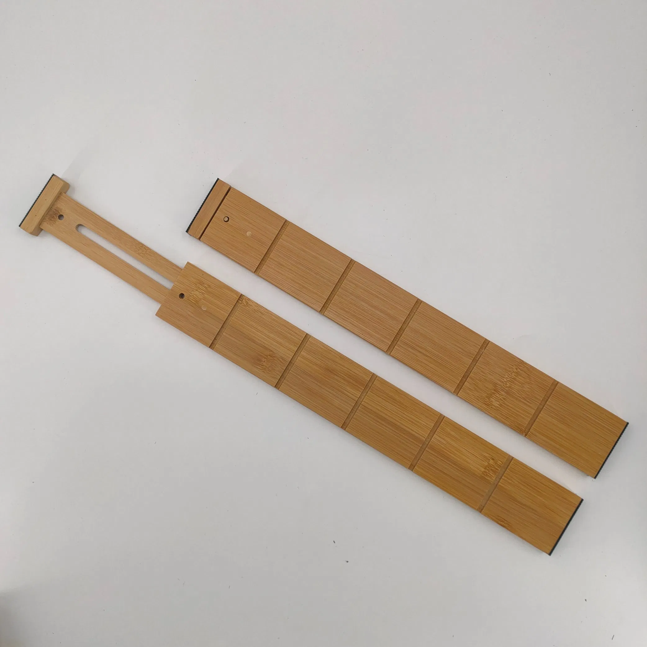 Expandable Bamboo Kitchen Adjustable Drawer Dividers with Inserts for Home, Office, Dressers
