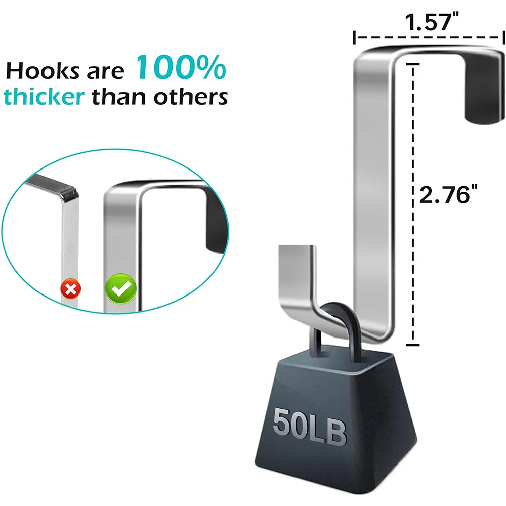 Foldable 14 Pairs Dustproof Over The Door Shoe Organizer for Door Fit