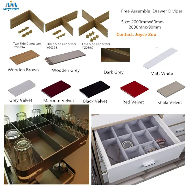 Plastic Storage Dividers