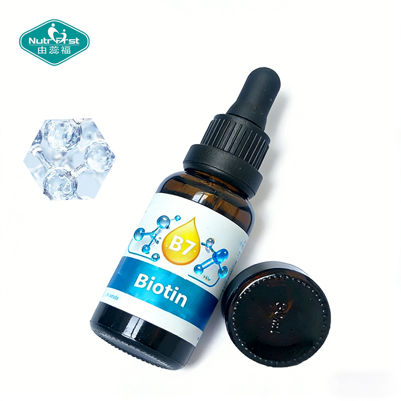 Liquid Drop Biotin Hydrolyzed Collagen Beauty Support Dietary Supplement I + III