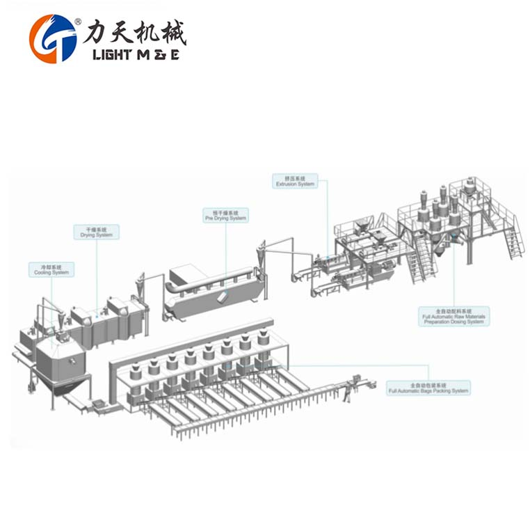 Nutrition Rice Process Line Fortified Rice Making Macchine