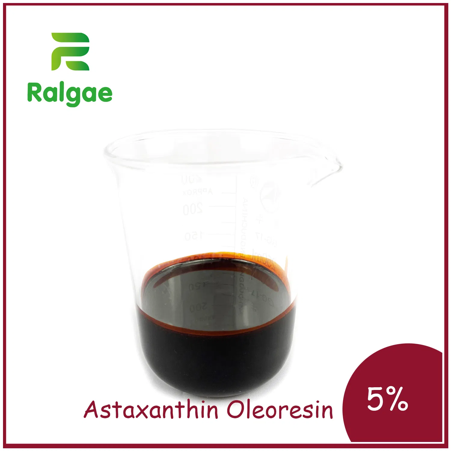 Natural Astaxanthin Oleoresin Oil Antioxidant Nutrition 5%