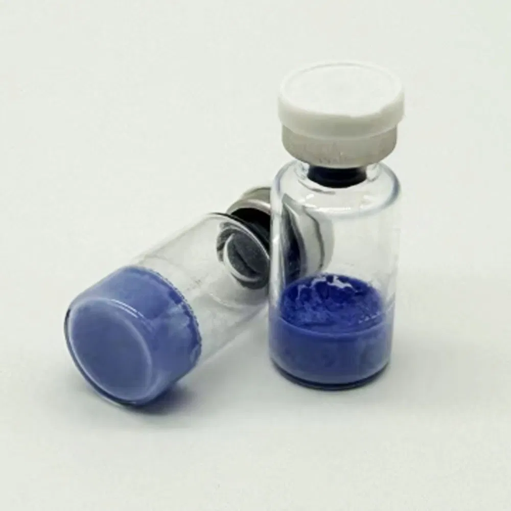 Top Quality Ghk-Cu Peptides Raw Powder Blue Copper Peptide Hair Copper Peptide Raw Material Ghk-Cu