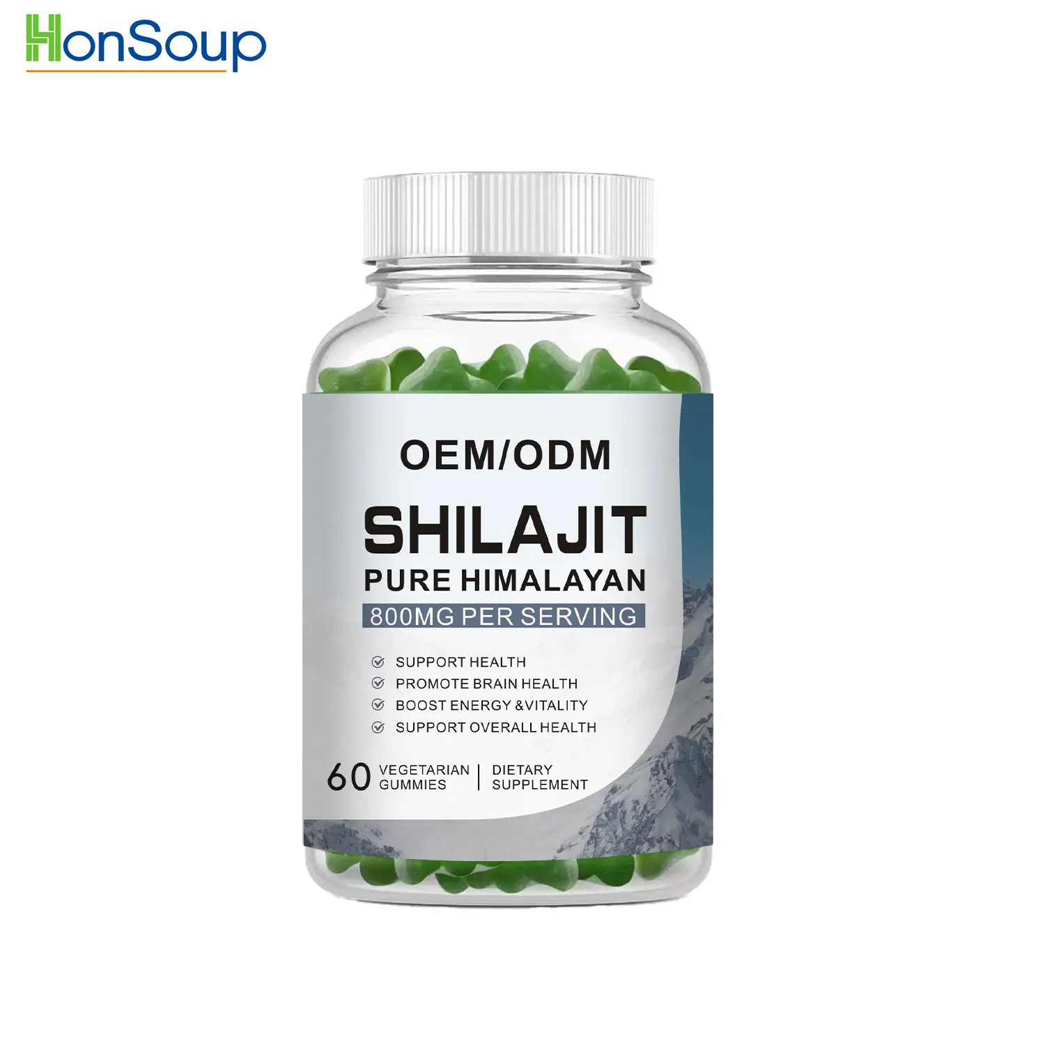 Superfood Gummies with Premium Fruit &amp; Herbal Extract Blend for Daily Multivitamin Support