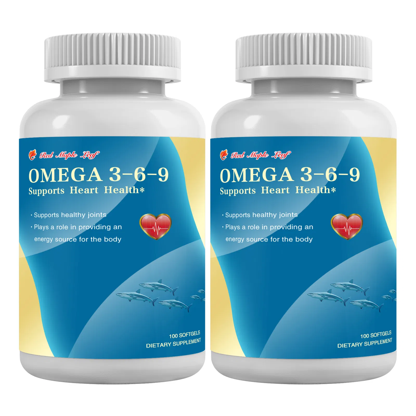 OEM/ODM Private Label Factory Supply Omega 369 Softgels Capsules Food Supplements