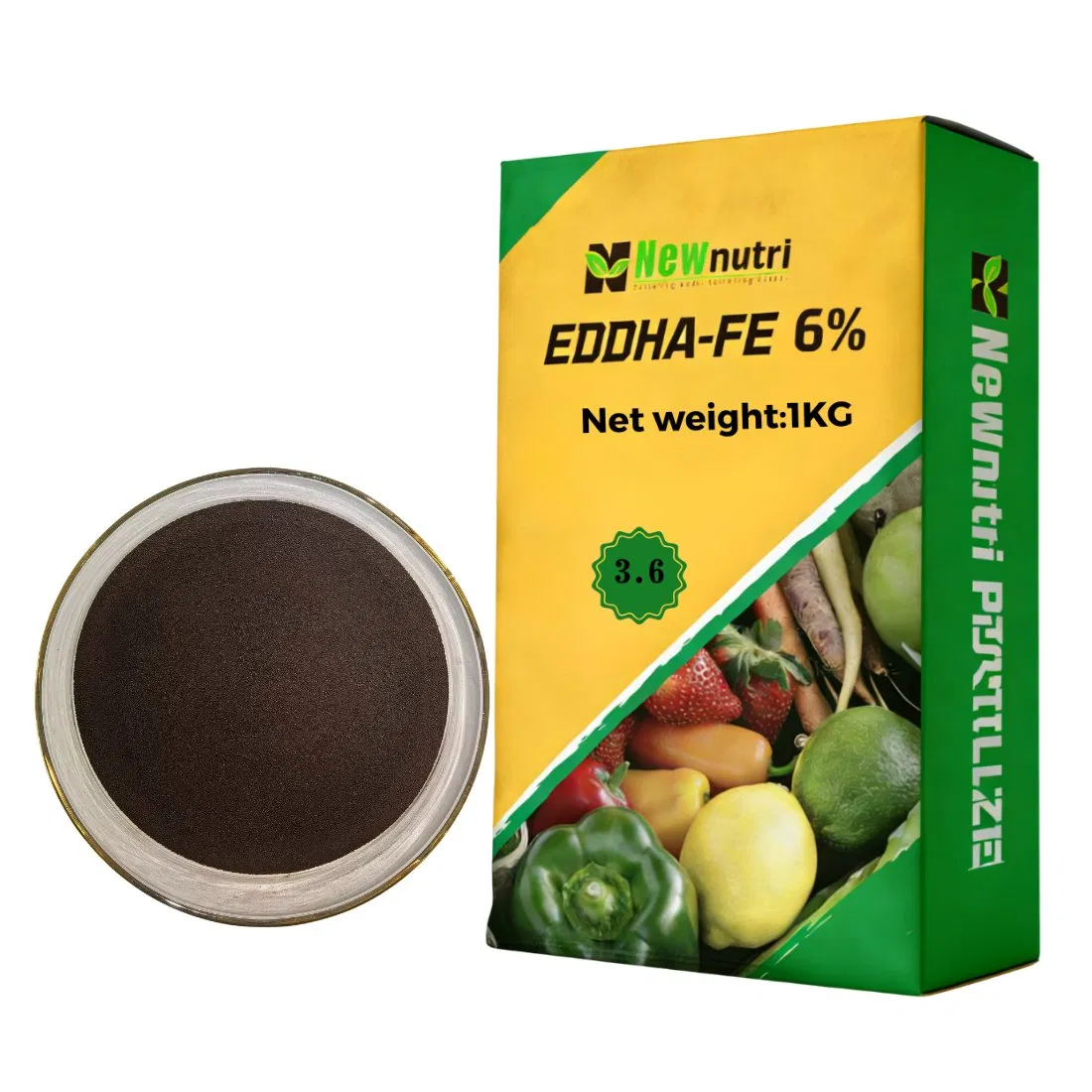 Versatile Iron Nutrient Solution with 6% EDDHA for Plants