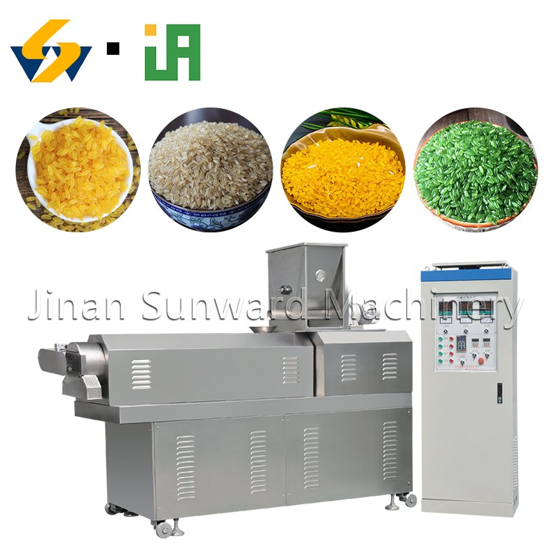 China Manufacturer Fortified Rice Making Machine Artificial Rice Production Line
