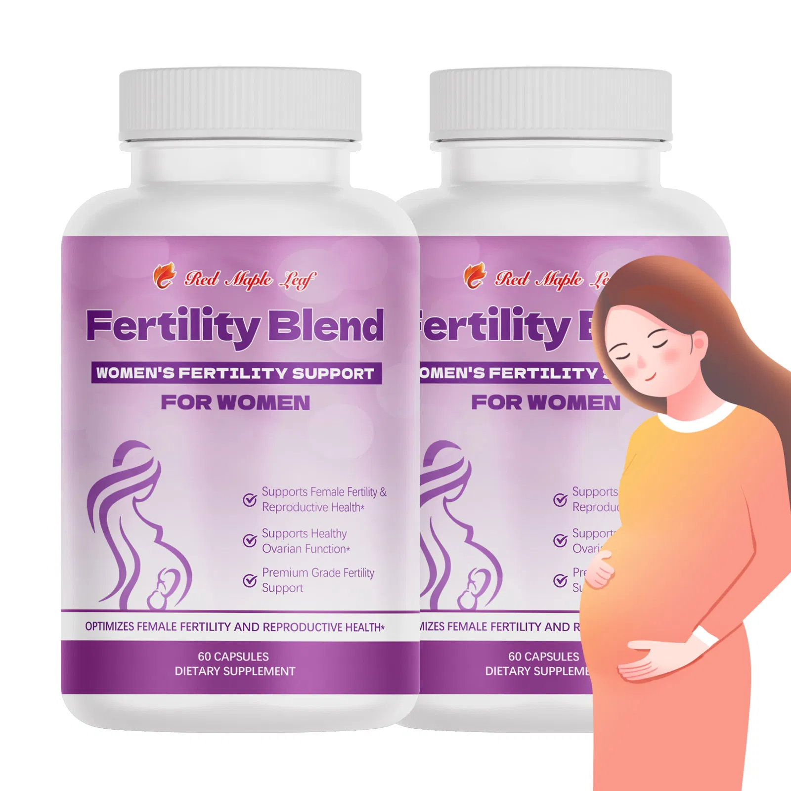 Natural Fertility Support Blend for Women's Hormone Health
