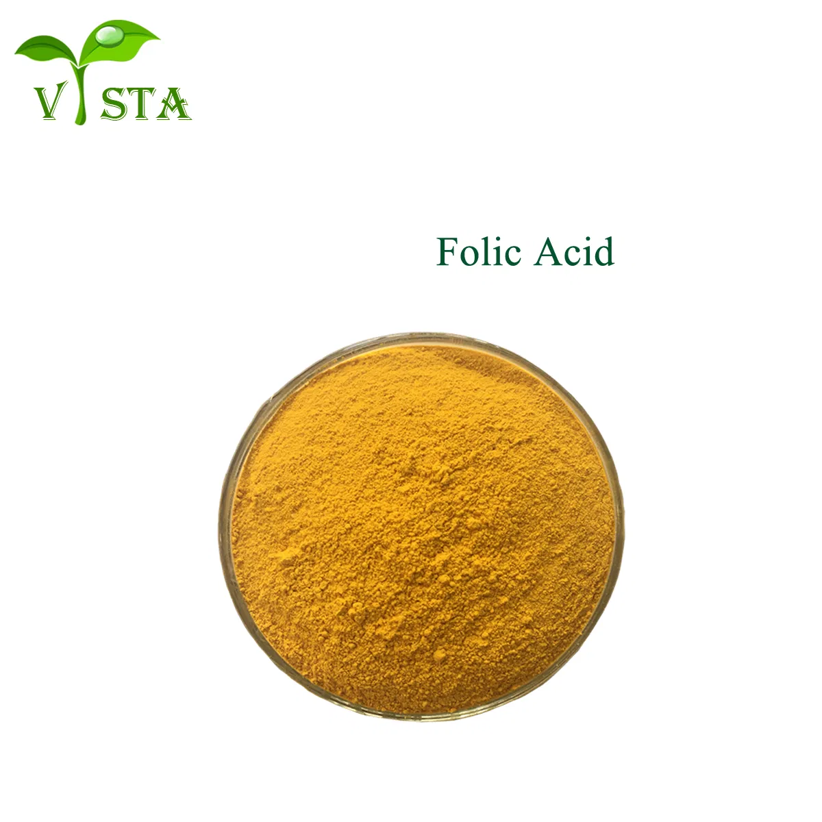 Water Soluble Food Supplement Vitamin B9 Powder Vitamin M Folic Acid CAS 59-30-3