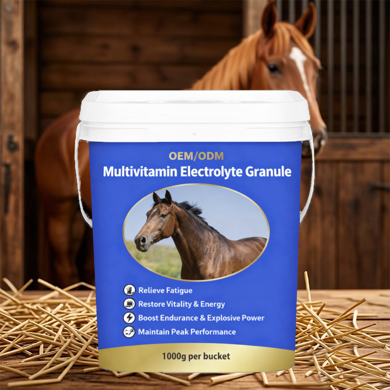 All-Natural Electrolyte and Multivitamin Blend for Horse Performance