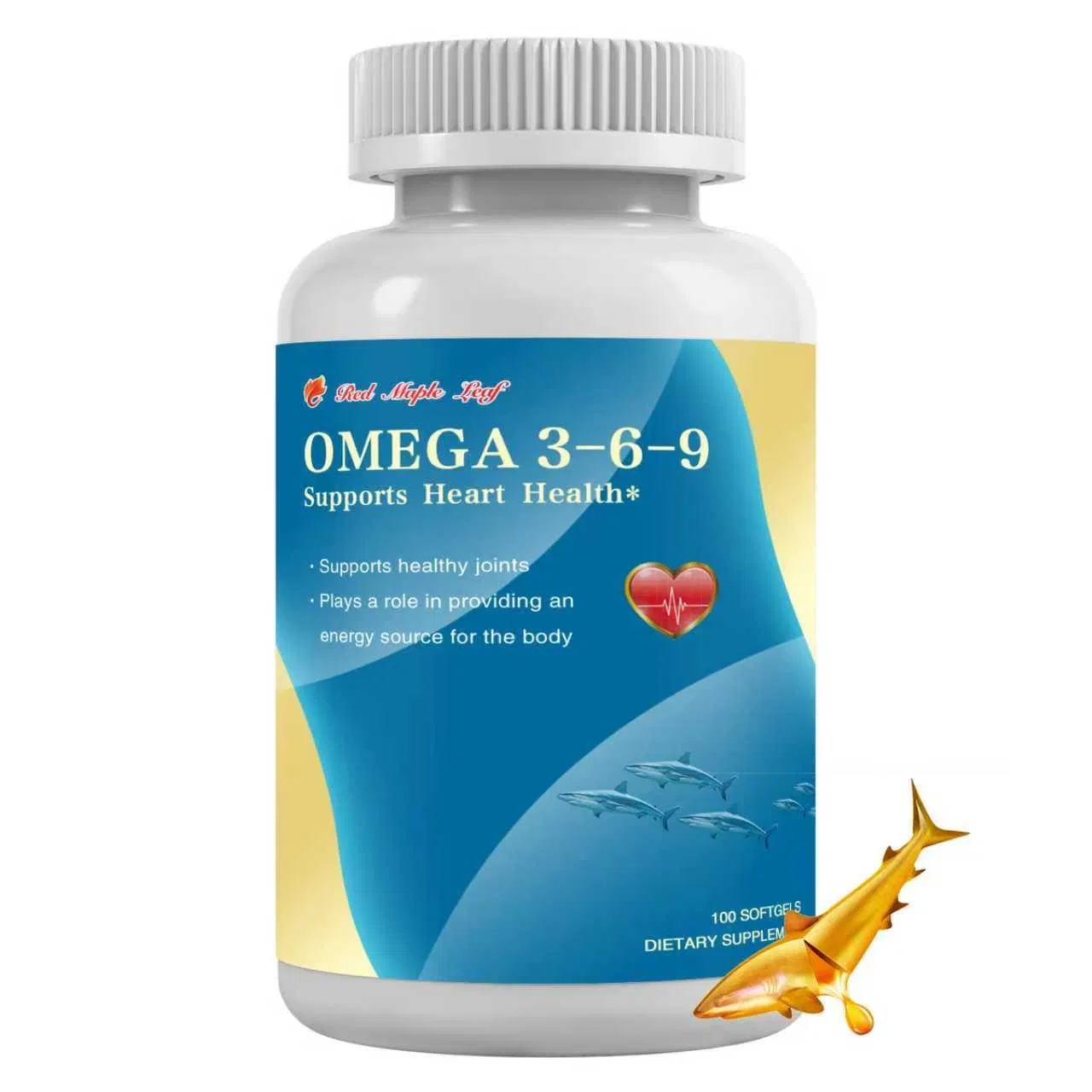 OEM/ODM Private Label Factory Supply Omega 369 Softgels Capsules Food Supplements