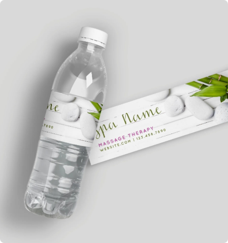 Wholesale Custom Label Material Manufacturer for Bottles Materials Custom Design