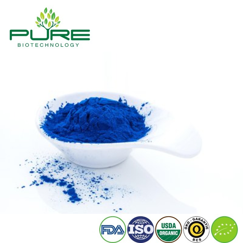 Premium Blue Spirulina Extract Powder for Organic Food Applications