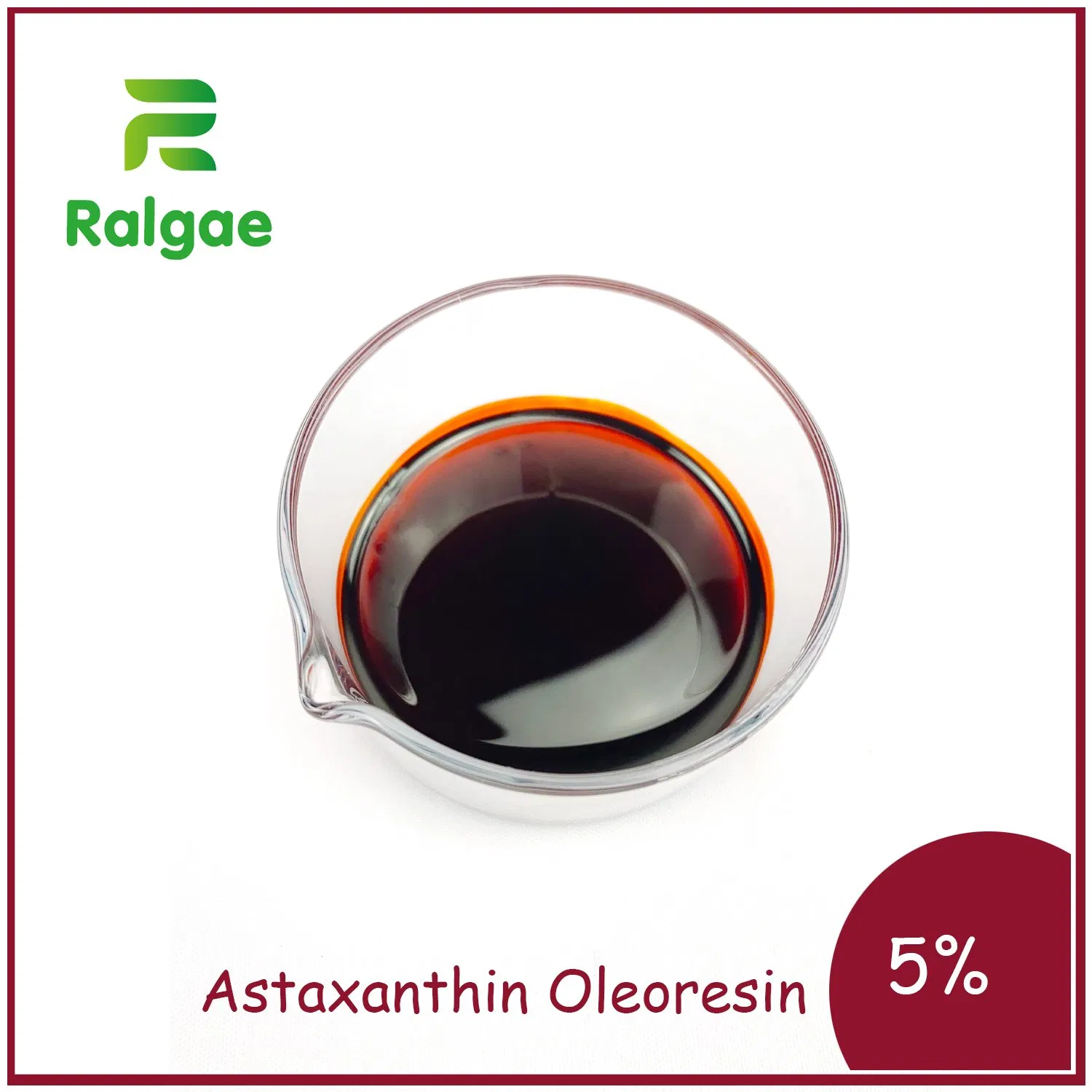 Natural Astaxanthin Oleoresin Oil Antioxidant Nutrition 5%