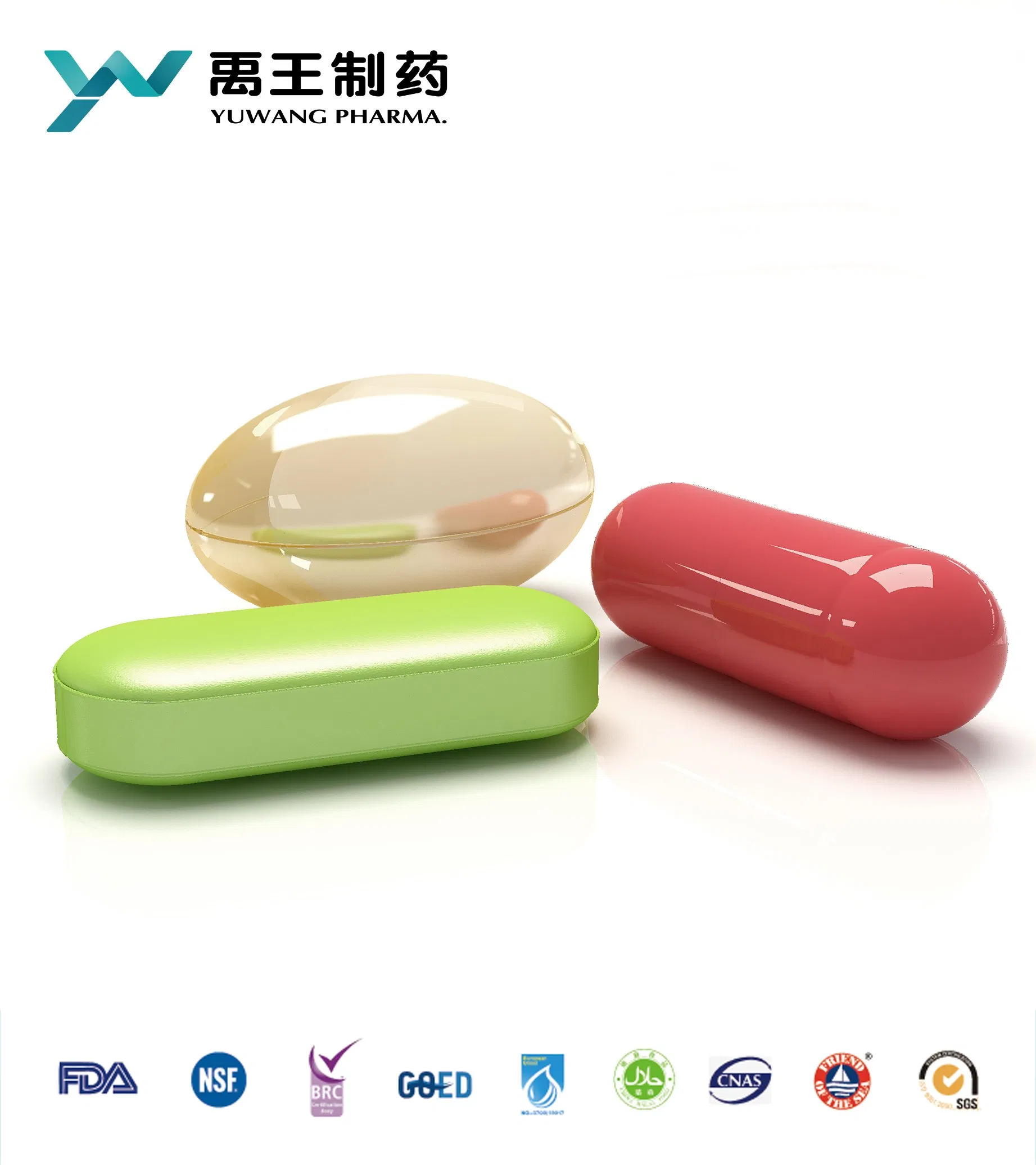 High Quality Omega 3 Fish Oil Softgel Health Food OEM Supplement
