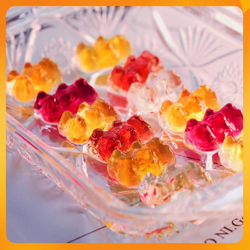 Wholesale OEM Vitamin Slimming Gummies Raw Material Inner Material