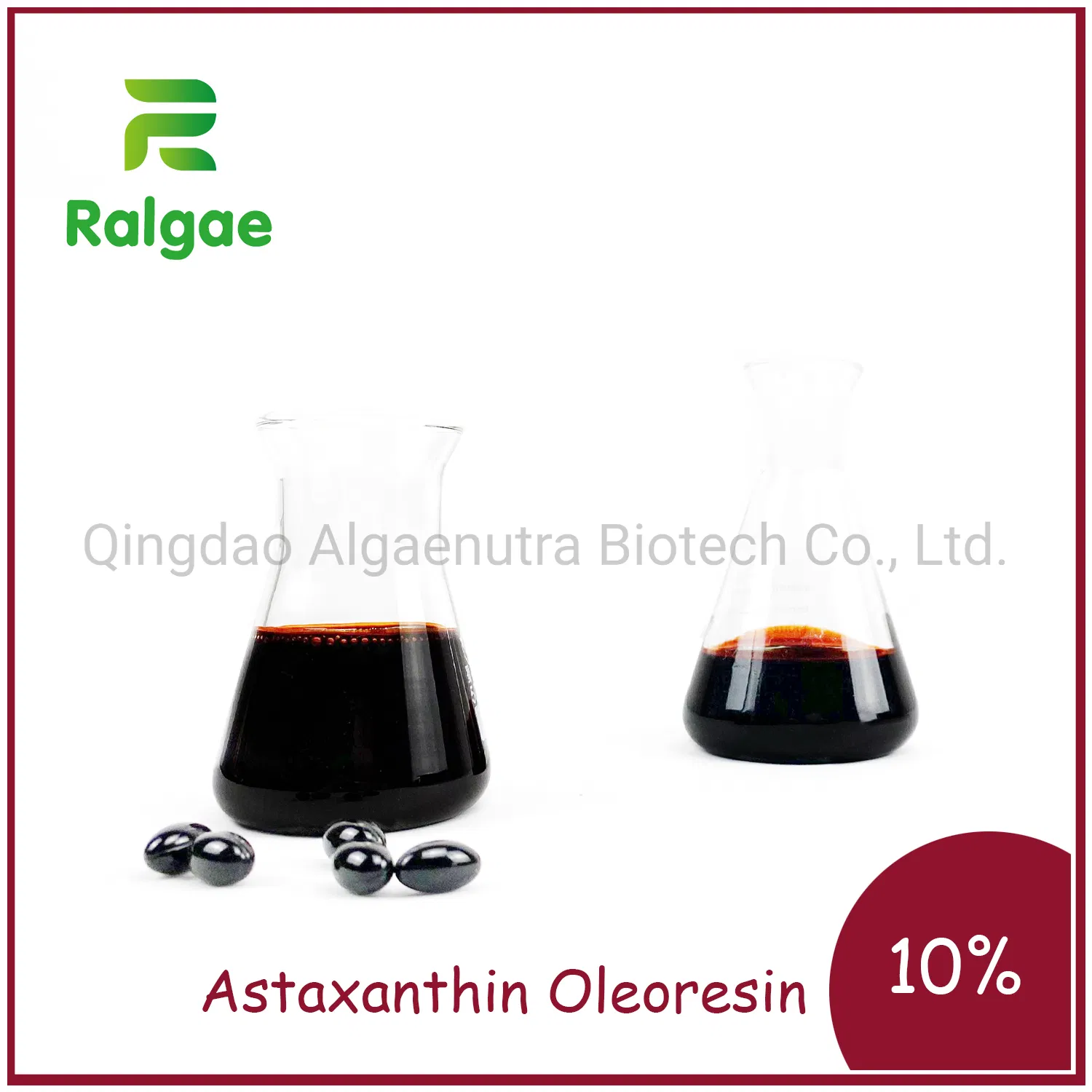 Astaxanthin Algae Oil 10% Content Foods Grade