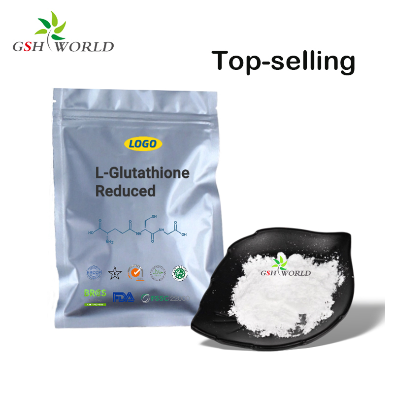 Pure Glutathione Reduced Active Pharma Ingredients CAS 70-18-8 Nutraceutical Supplement